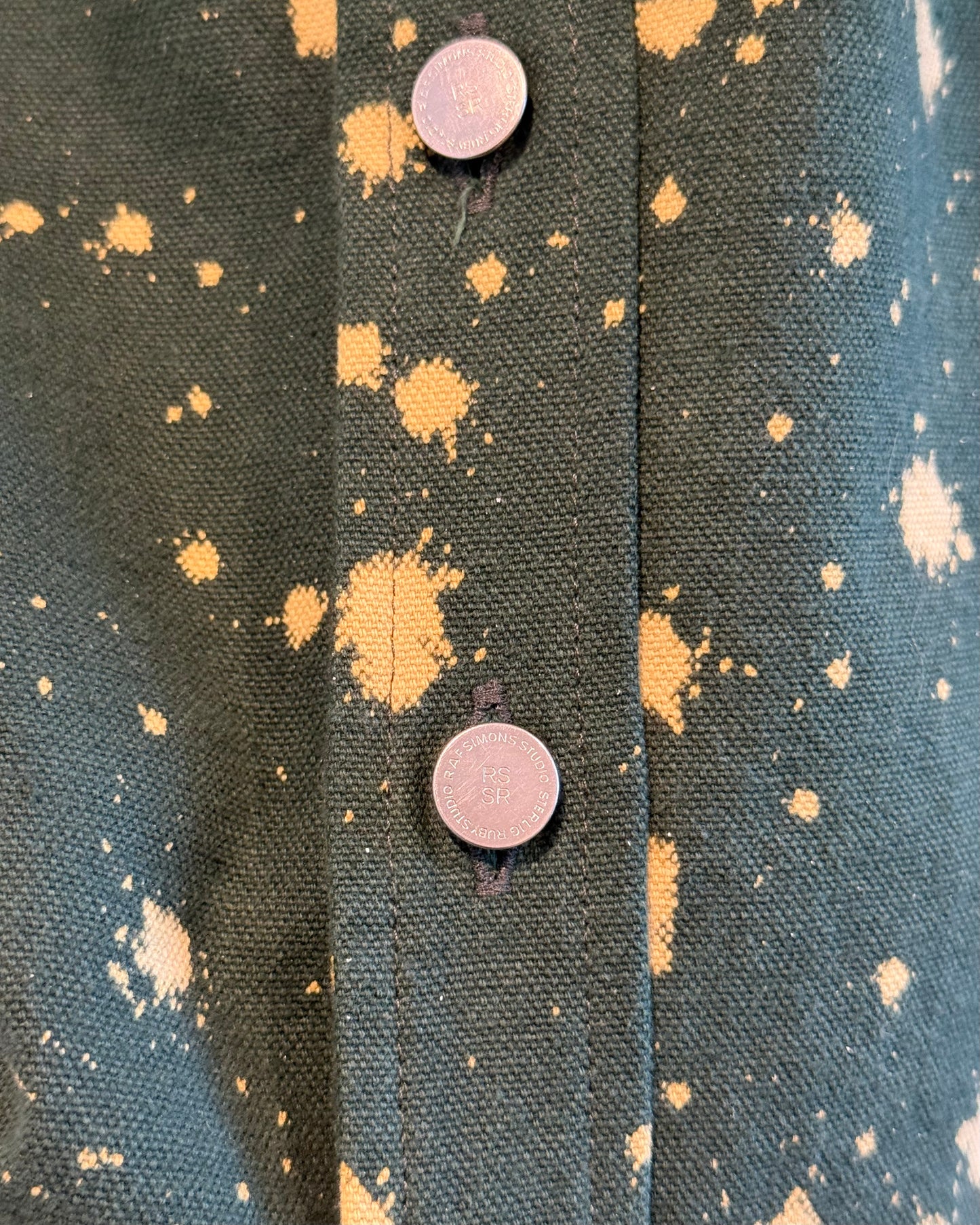 Raf Simons x Sterling Ruby Aw2014 paint splatter Jacket