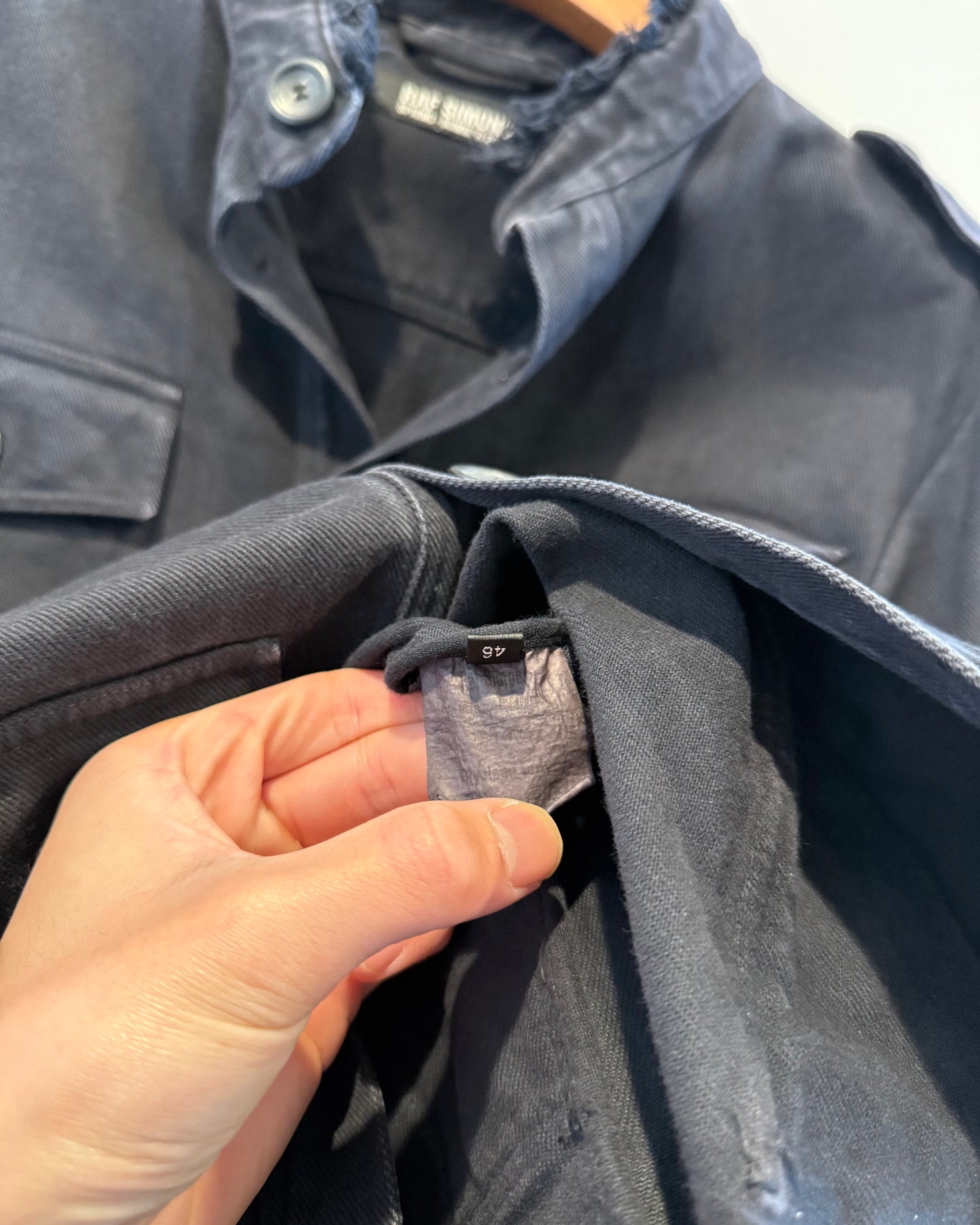 Raf Simons Ss2004 Siddhartha Returned Denim Jacket