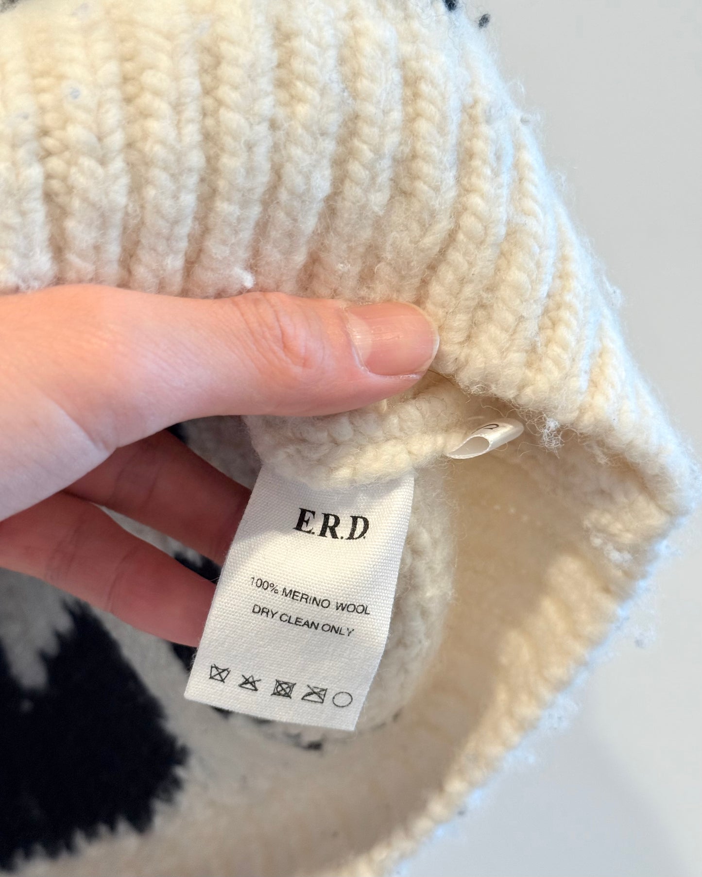 Enfants Riches Deprimes Apres Defile Cross knit Sweater