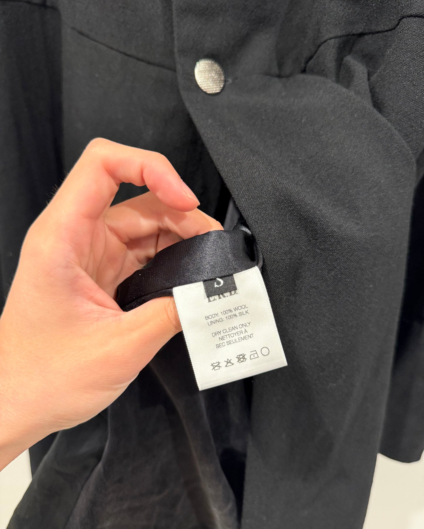 Enfants Riches Deprimes Patched Napoleon Coat