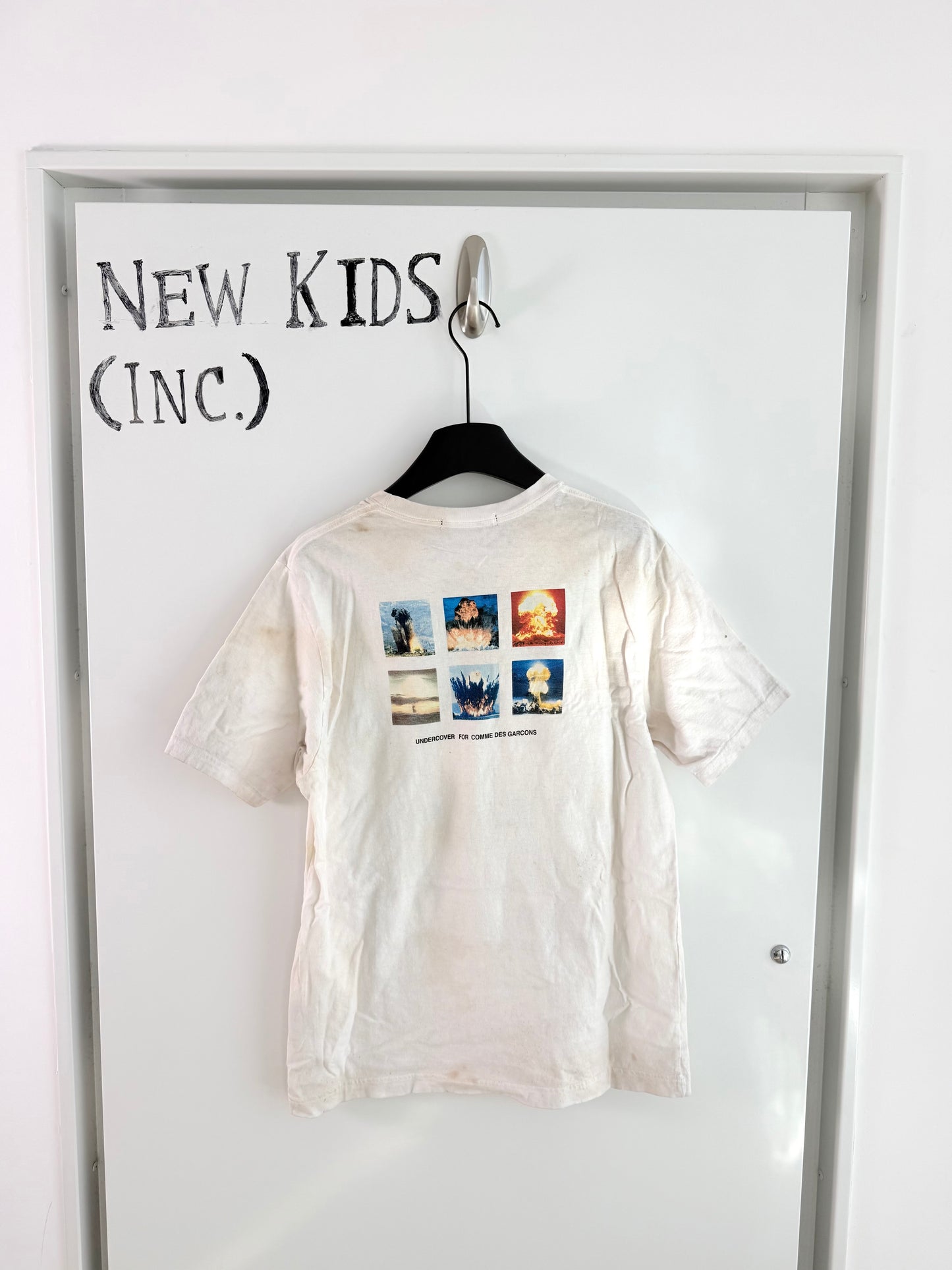 Undercover X Comme Des Garcons SS05 "CDGUC" Limited Edition Nuclear Explosion T Shirt