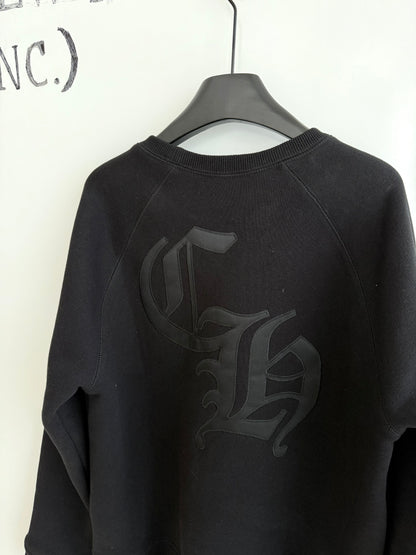 Chrome Hearts Triple Cross Patched Crewneck