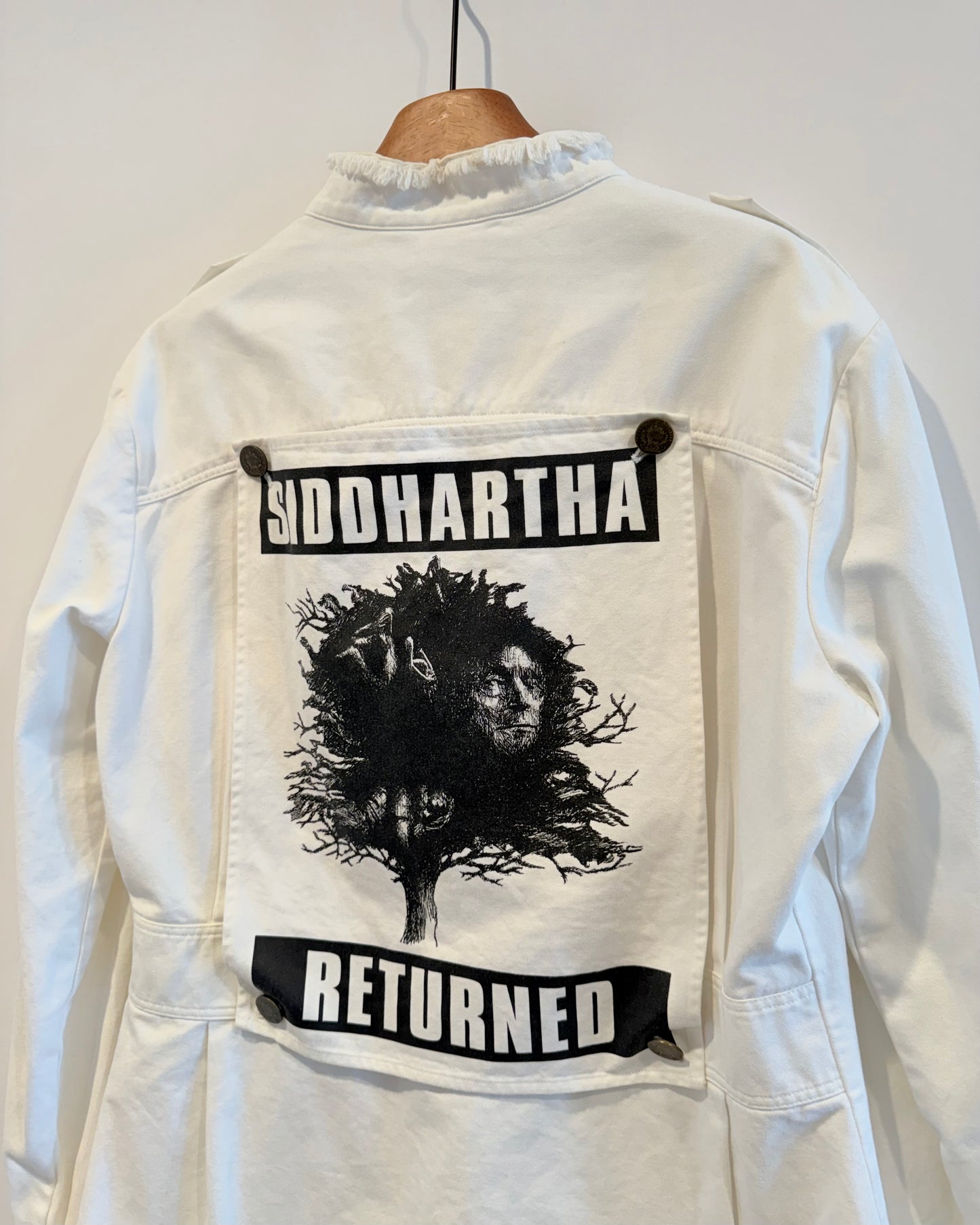Raf Simons Ss2004“Siddhartha Return” Denim Jacket