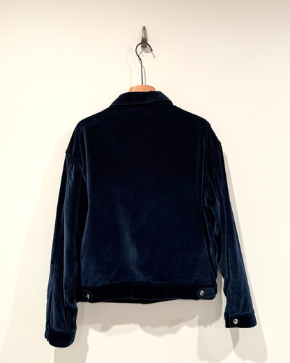 Enfants Riches Deprimes Blue Velvet Jacket