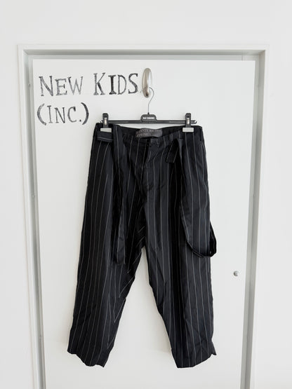 Enfants Riches Deprimes Pinstripe Wool Suspender Pants