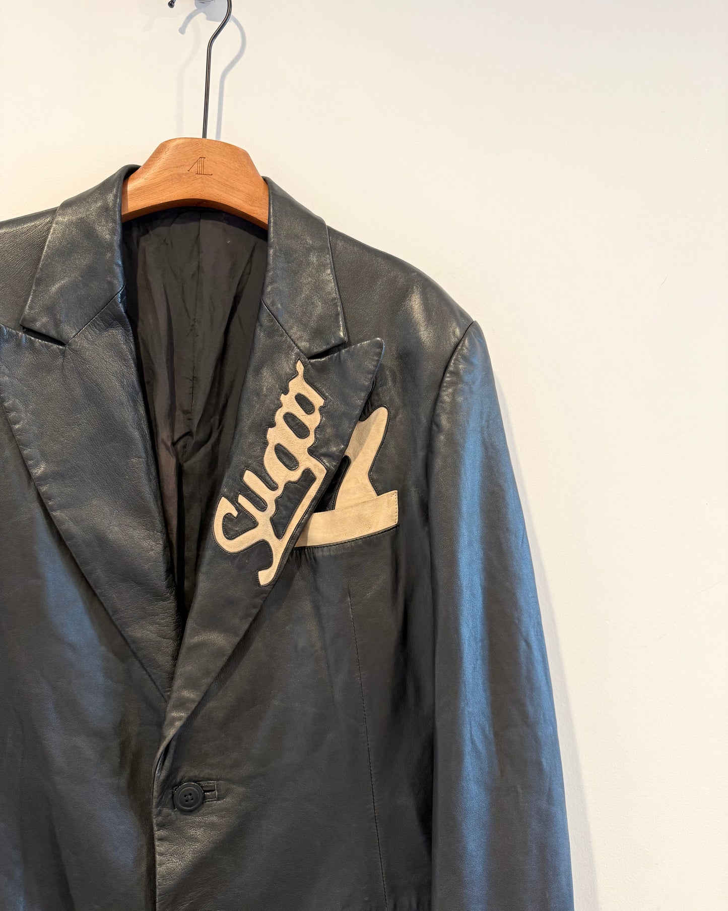 Yohji Yamamoto 03AW Sugar Leather Jacket