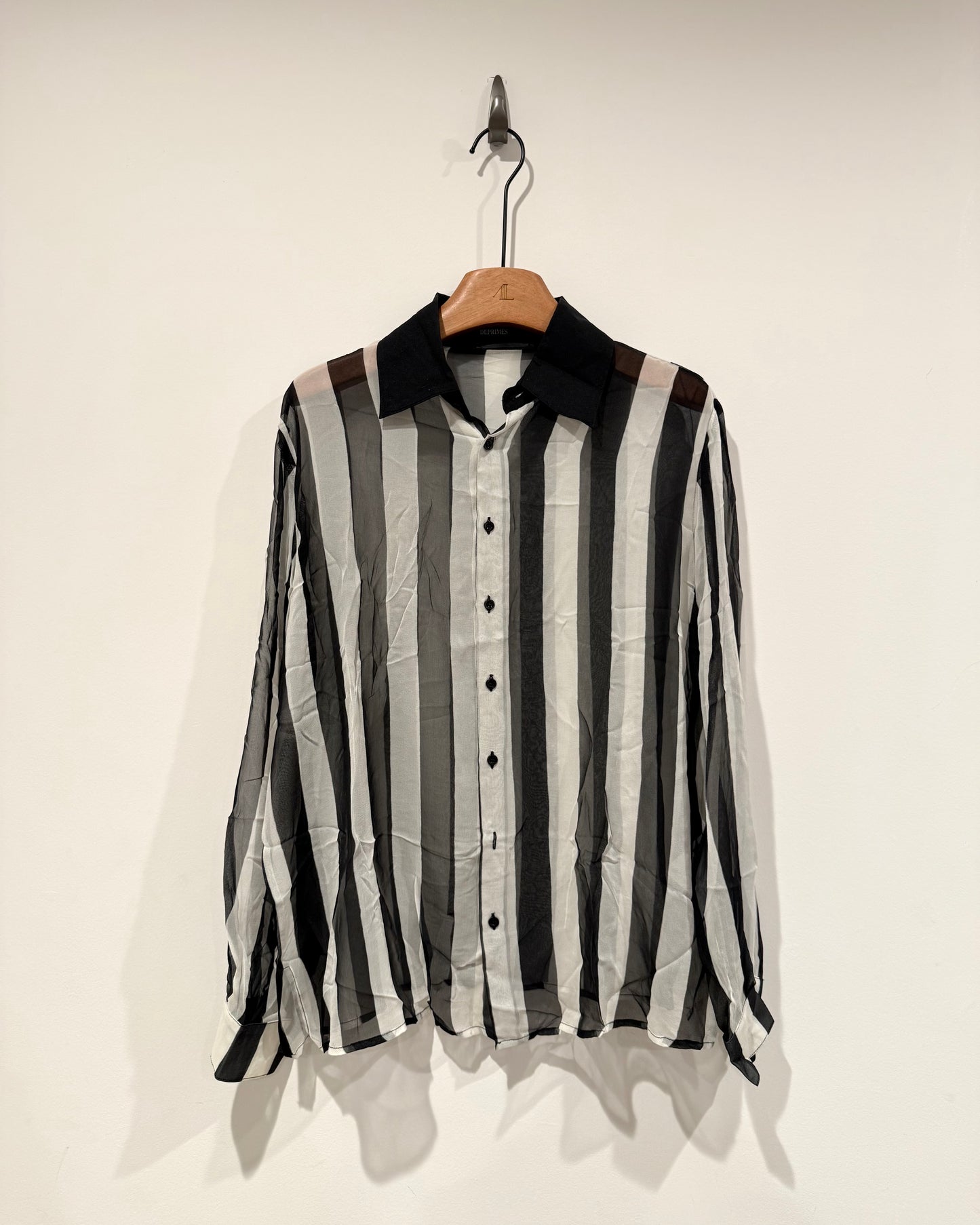 Enfants Riches Deprimes Silk Striped Shirt