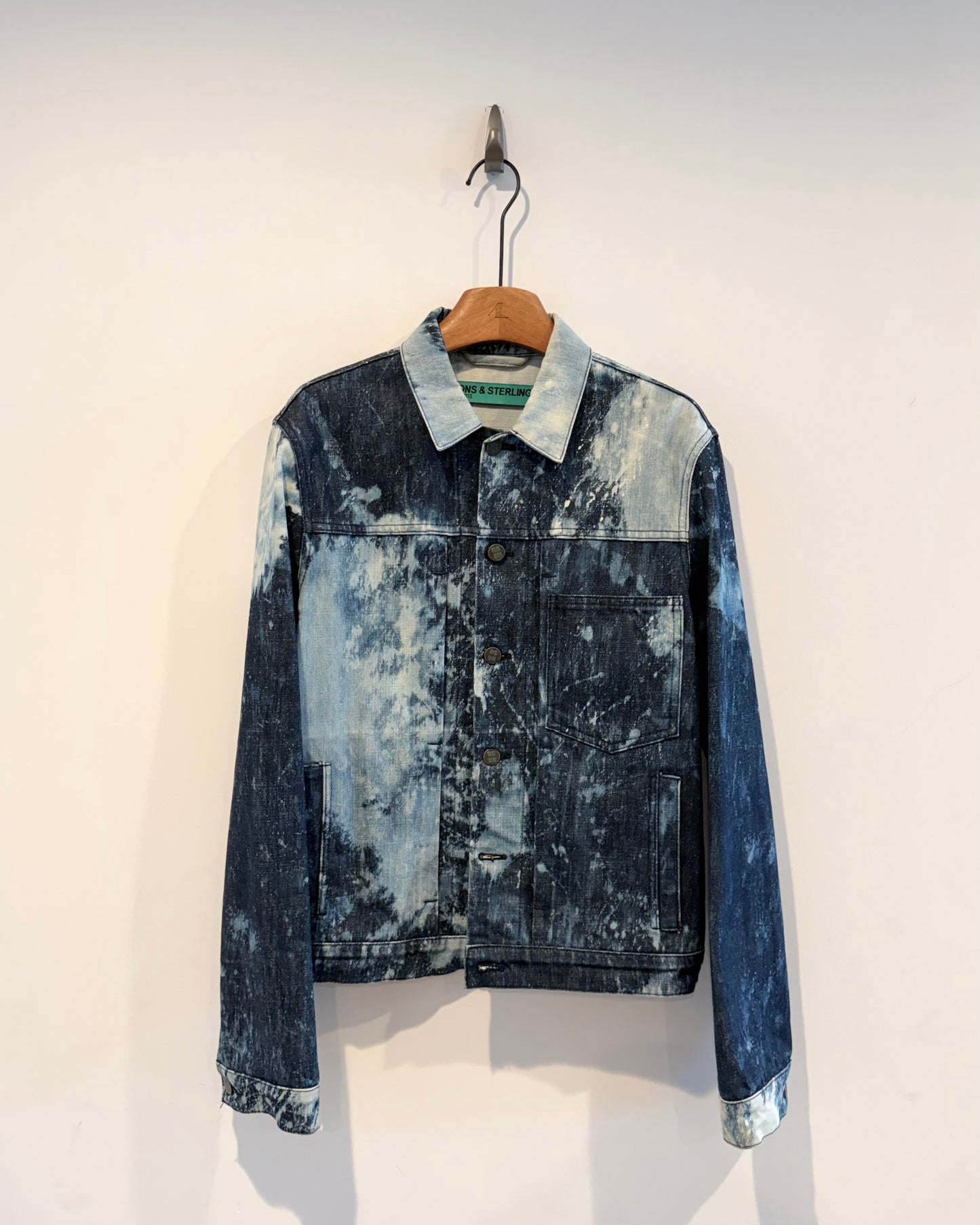 Raf Simons x Sterling Ruby Ss2010 Blue Denim Jacket