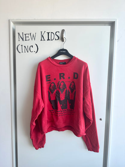 Enfants Riches Deprimes Red Womens Crewneck