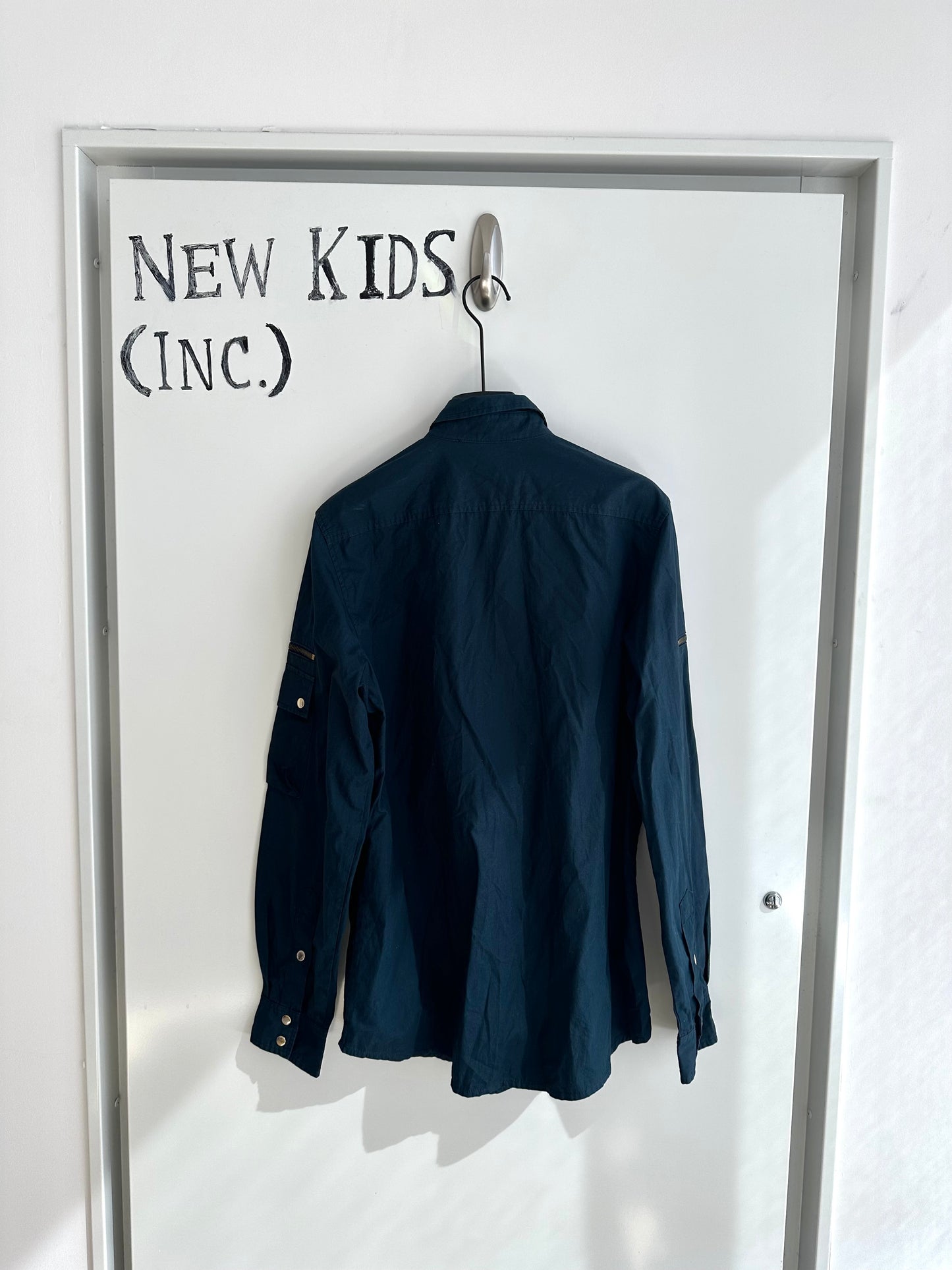 Raf Simons Worker Zip up Shirt
