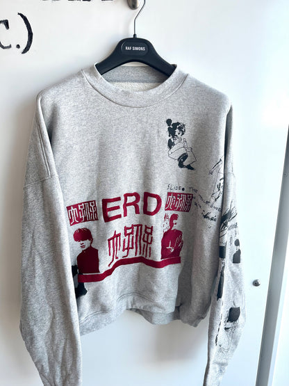 Enfants Riches Deprimes Embroidery & Hand Printed Crewneck