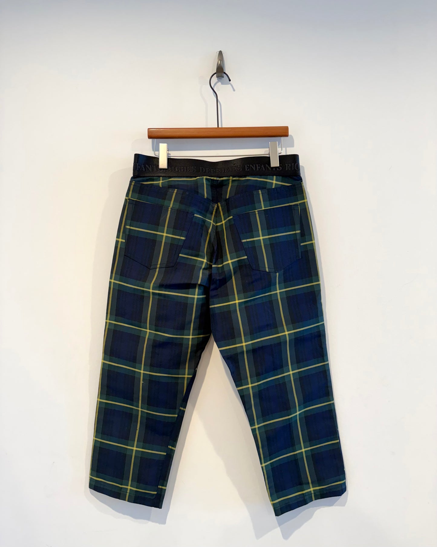 Enfants Riches Deprimes Plaid Boy Scout Neo Punk Pants