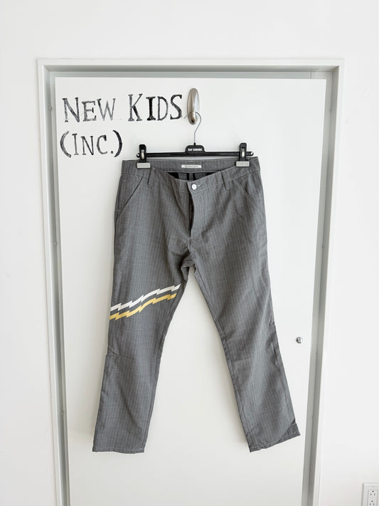 Enfants Eiches Deprimes lightning striped Pants