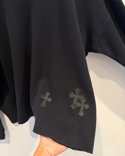 Chrome Hearts Cross Patched Thermal Long Sleeve Shirt