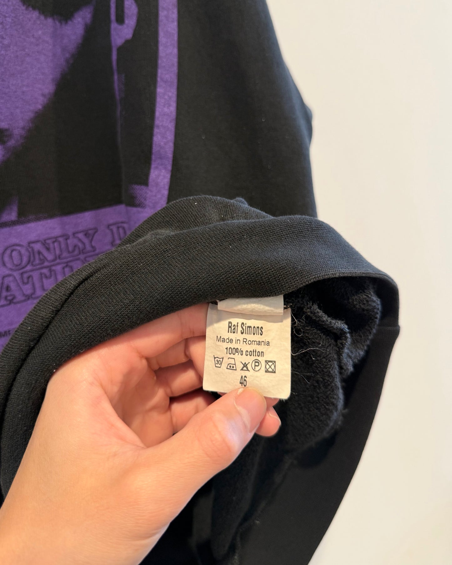 Raf Simons Ss2003 Richie Manic Crewneck Sweatshirt