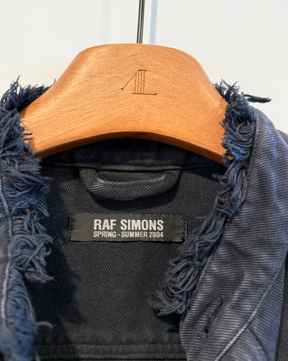 Raf Simons Ss2004 Siddhartha Returned Denim Jacket