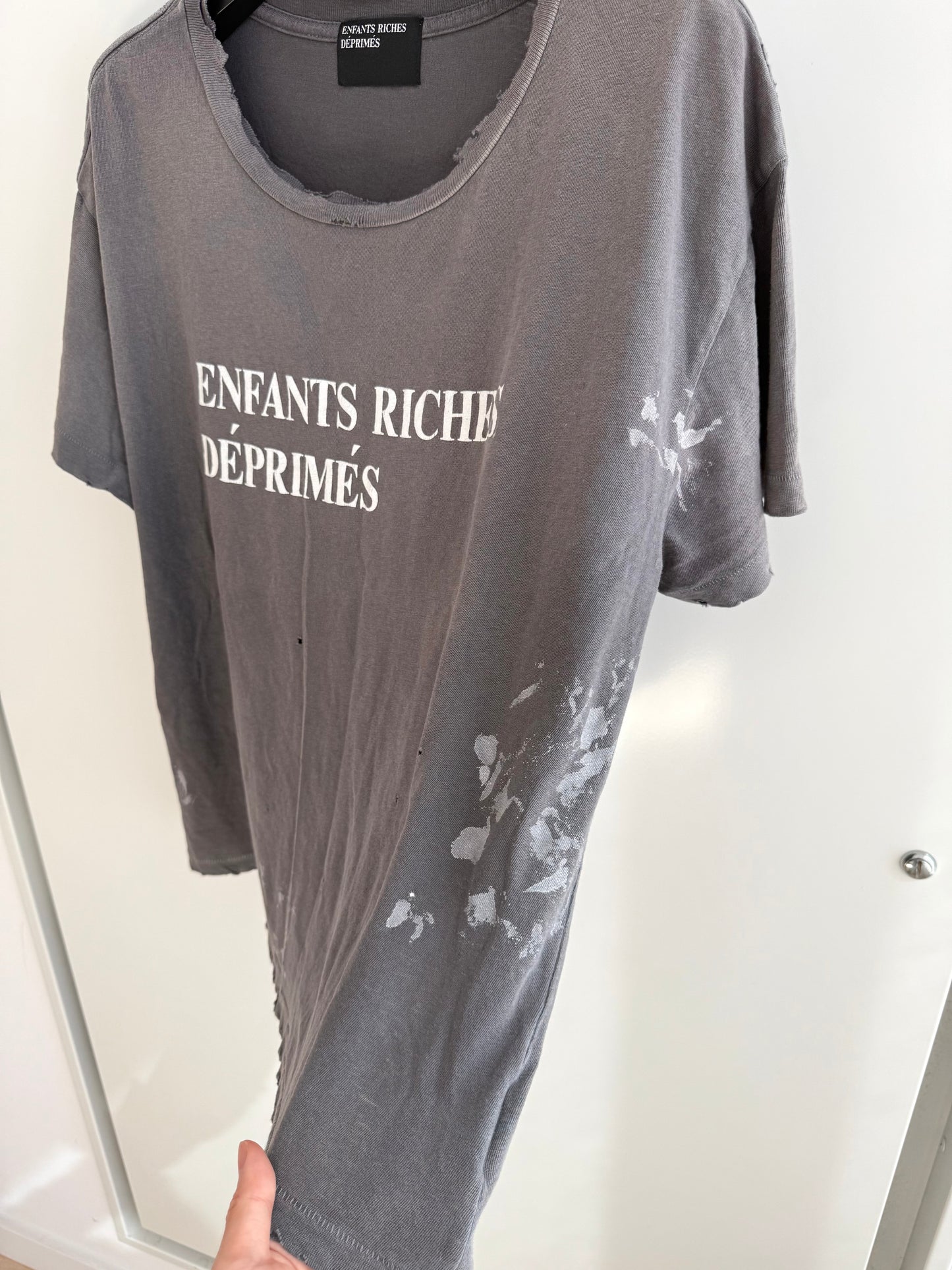 Enfants Riches Deprimes Ink Splatter Logo T-Shirt