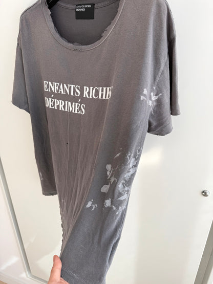 Enfants Riches Deprimes Ink Splatter Logo T-Shirt