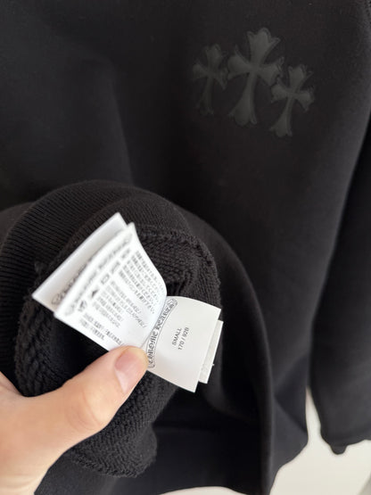 Chrome Hearts Triple Cross Patched Crewneck
