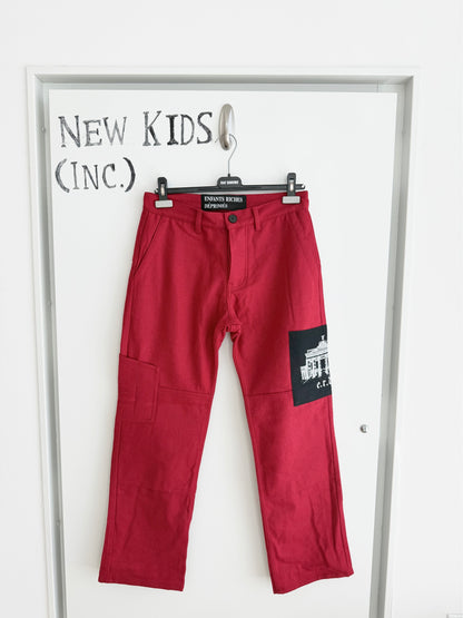 Enfants Riches Deprimes Brandenburg gate Patch Pants