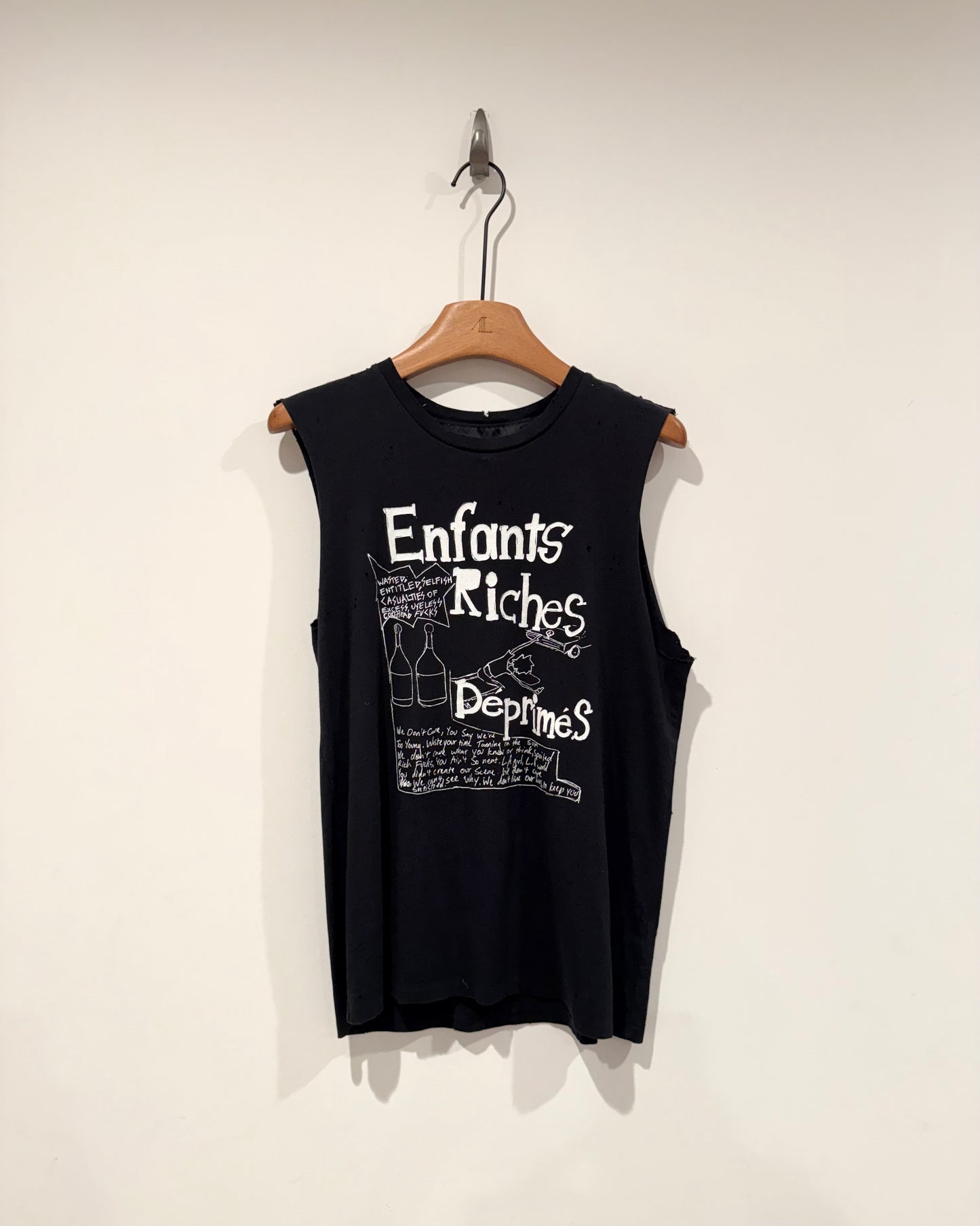 Enfants Riches Deprimes OG Ss2015 ERD Lifestyle Tank top
