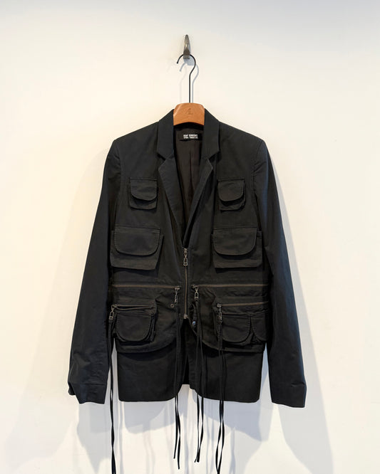 Raf Simons Ss2003 Consumed Cargo Blazer