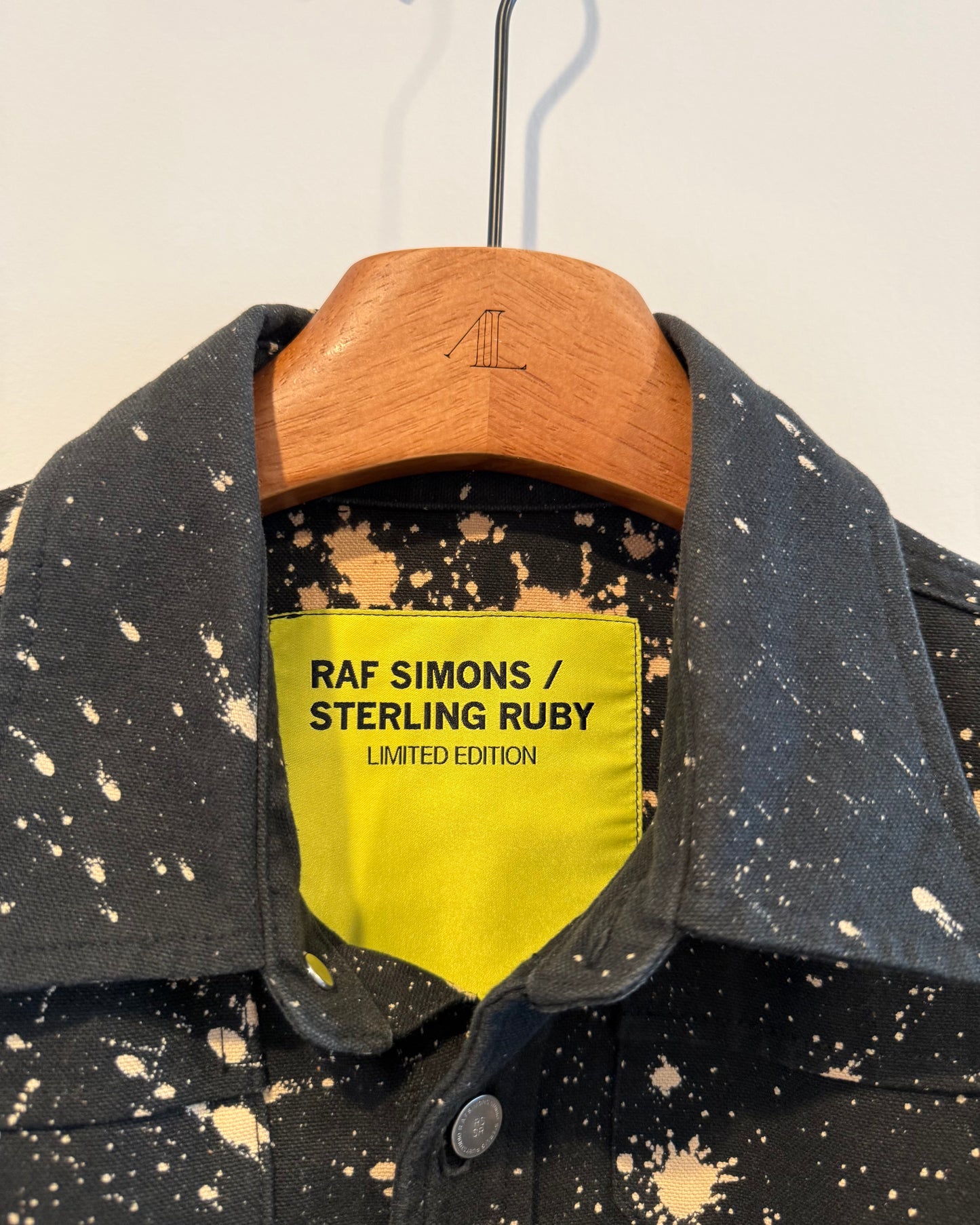 Raf Simons x Sterling Ruby Aw2014 paint splatter Jacket