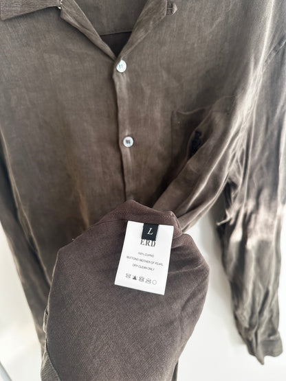 Enfants Riches Deprimes Cupro Buttons up Shirt