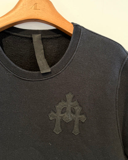 Chrome Hearts Triple Cross Patched T shirt