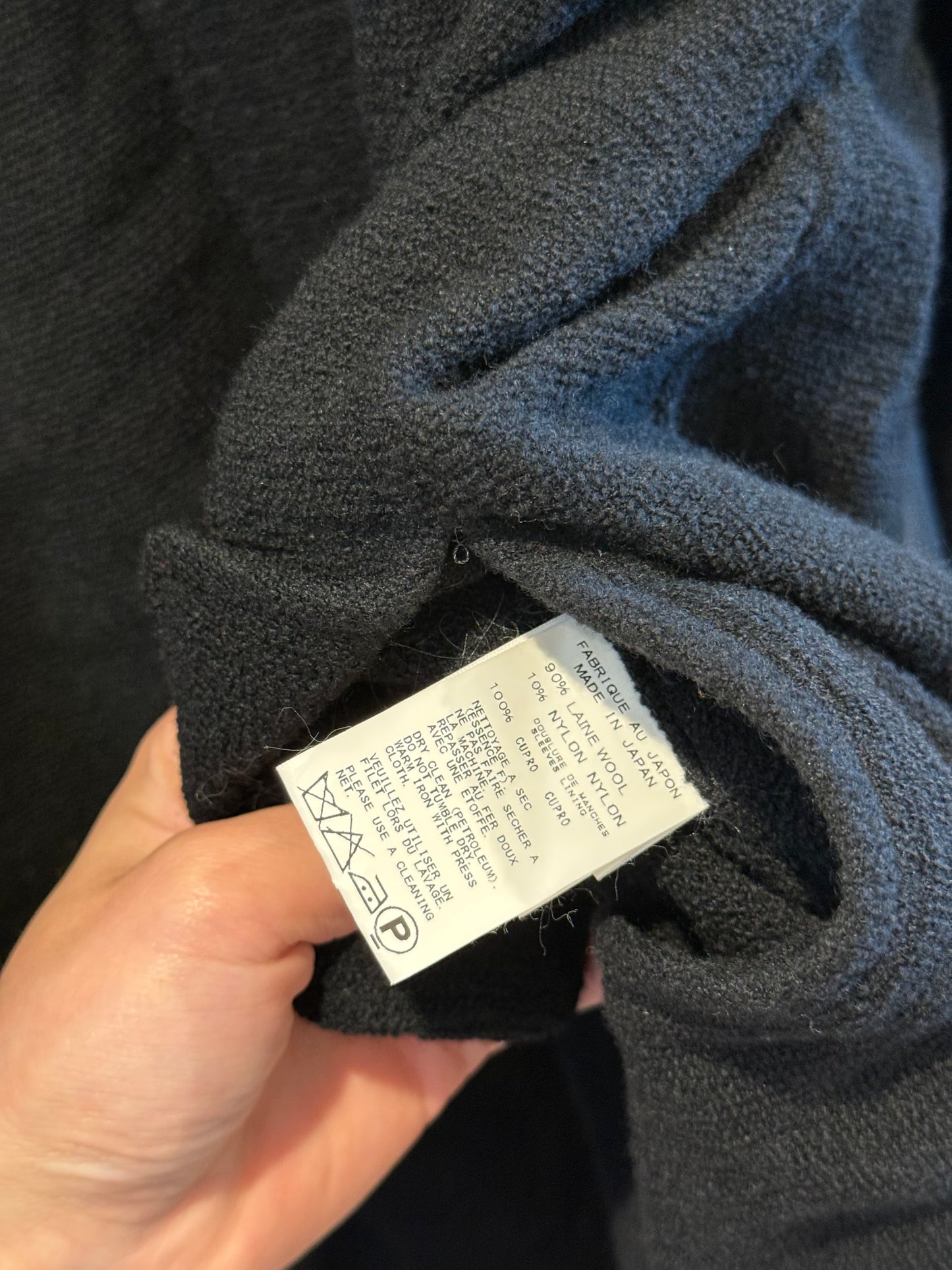 Yohji Yamamoto 20AW Half Cloak Blazer