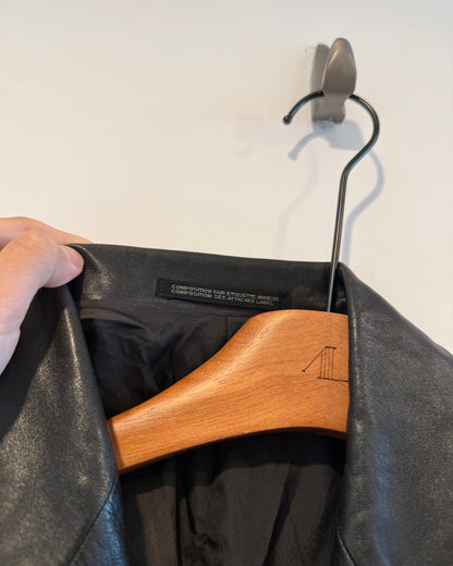 Yohji Yamamoto 03AW Sugar Leather Jacket