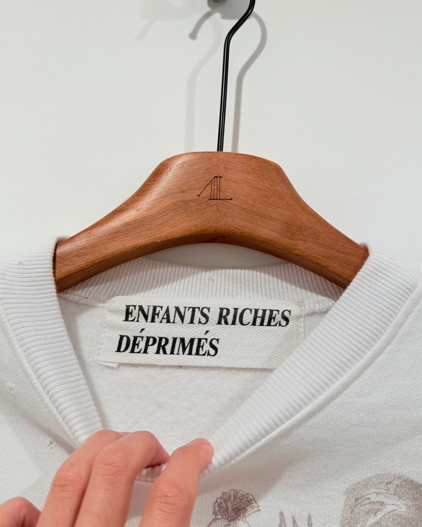 Enfants Riches Deprimes Necked Womens Crewneck Sweatshirt
