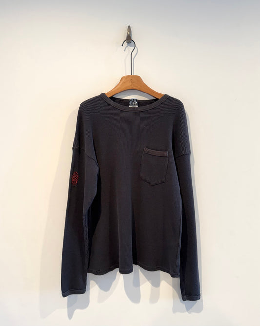 Chrome Hearts waffle Dagger Long Sleeve Shirt