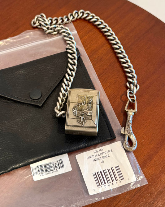 Enfants Riches Deprimes Minutemen Zippo Case Wallet Chain