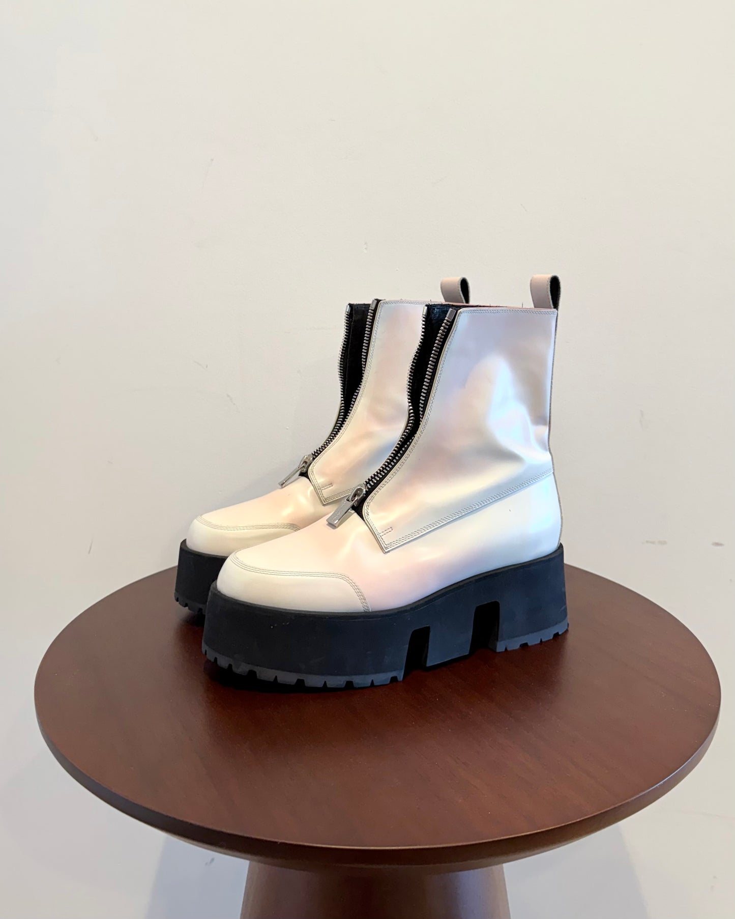 Enfants Riches Deprimes Zip-Up Platform Boots