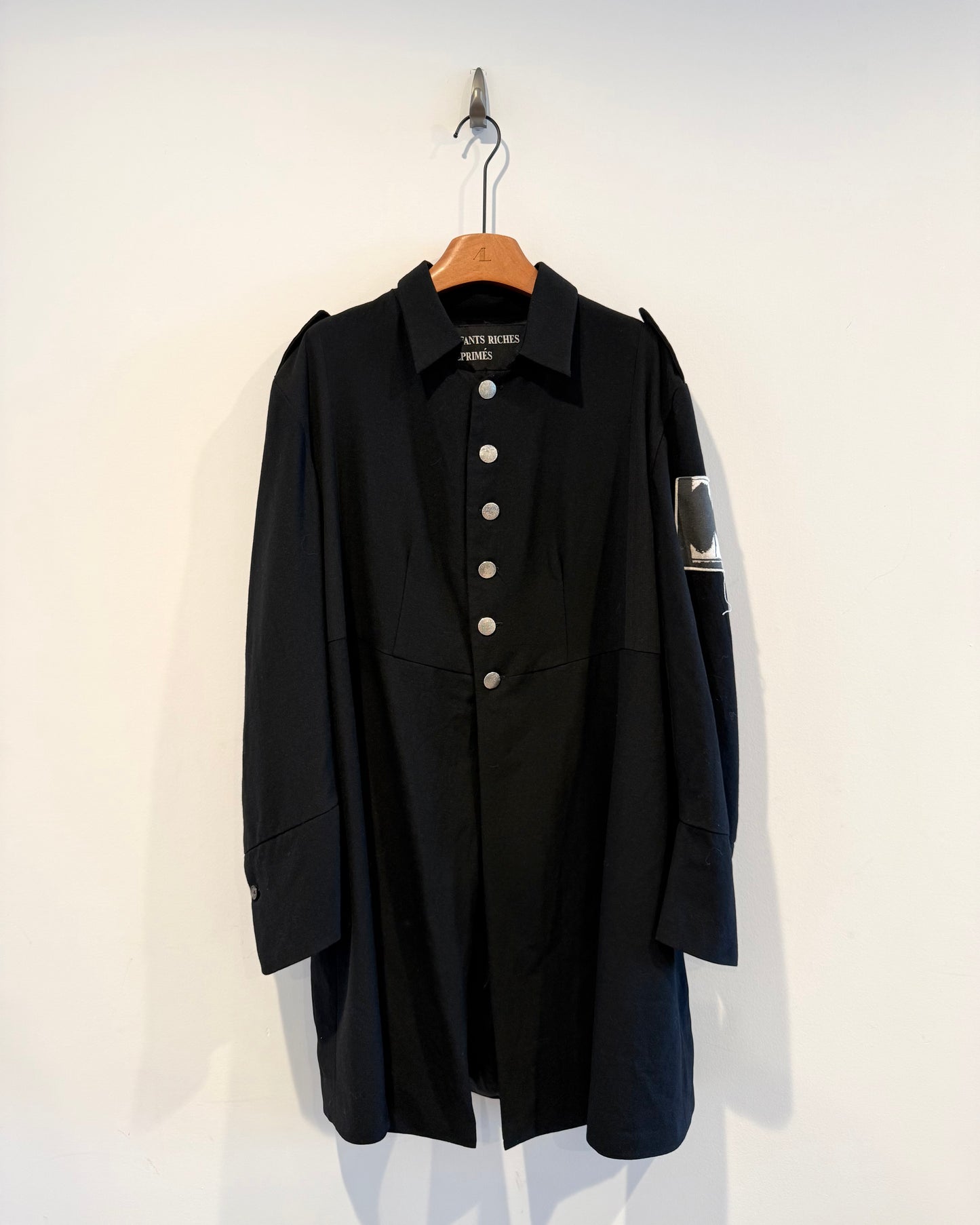 Enfants Riches Deprimes Patched Napoleon Coat