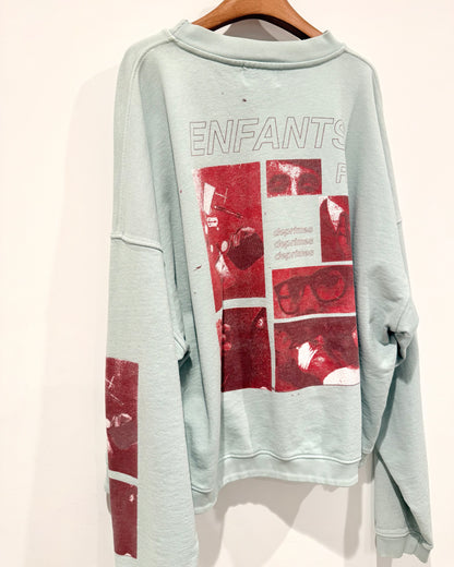 Enfants Riches Deprimes Eyes colleges Crewneck Sweatshirt