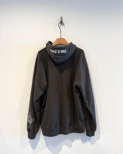 Chrome Hearts Dagger Cross Thermal Zip up Hoodie