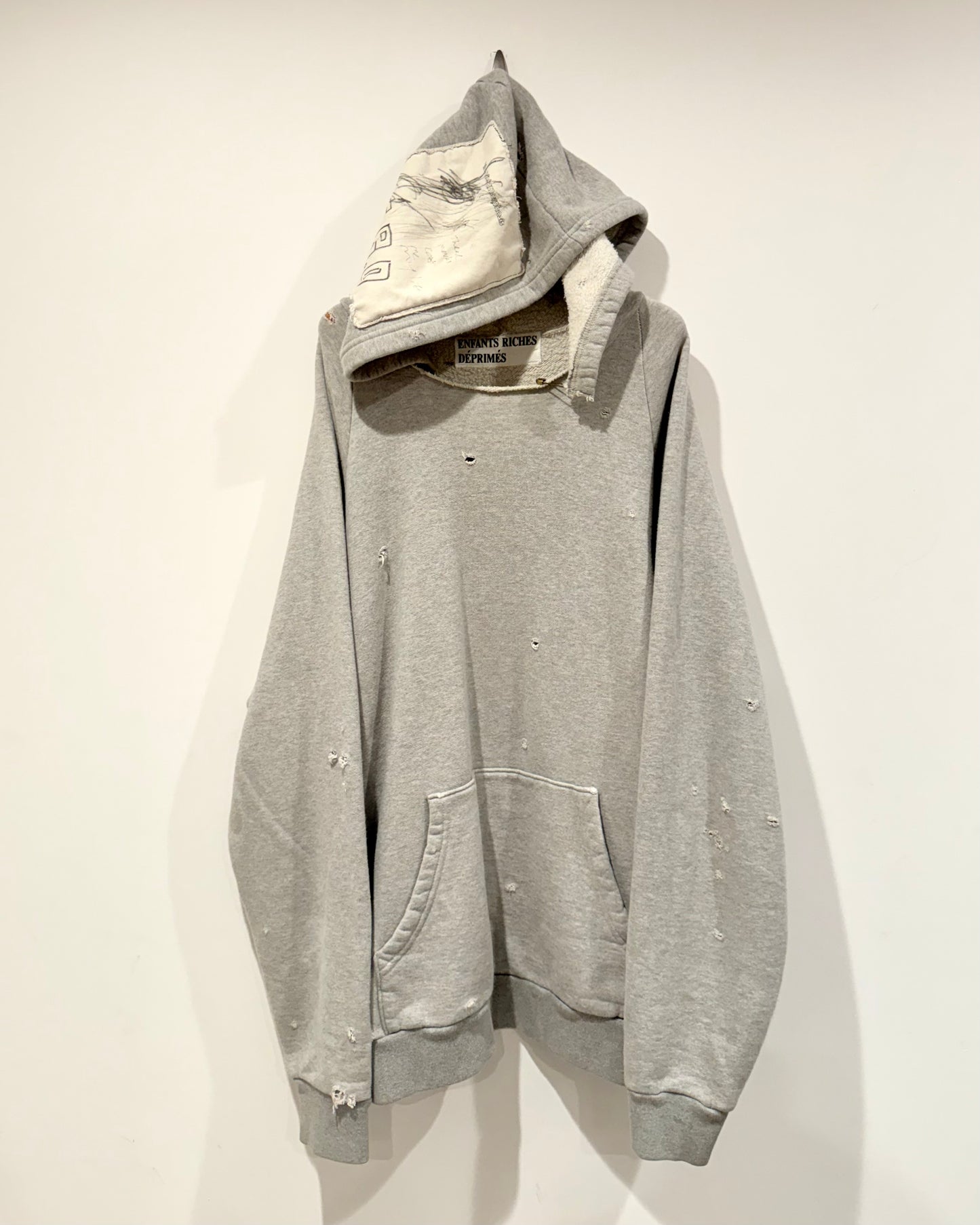 Enfants Riches Deprimes Hand Painted Hoodie