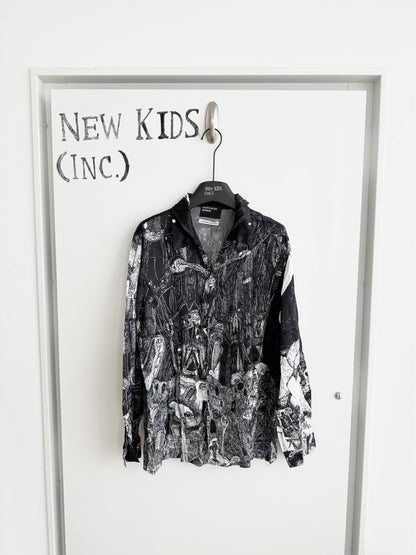 Enfants Riches Deprimes Silk Rudimentary Shirt
