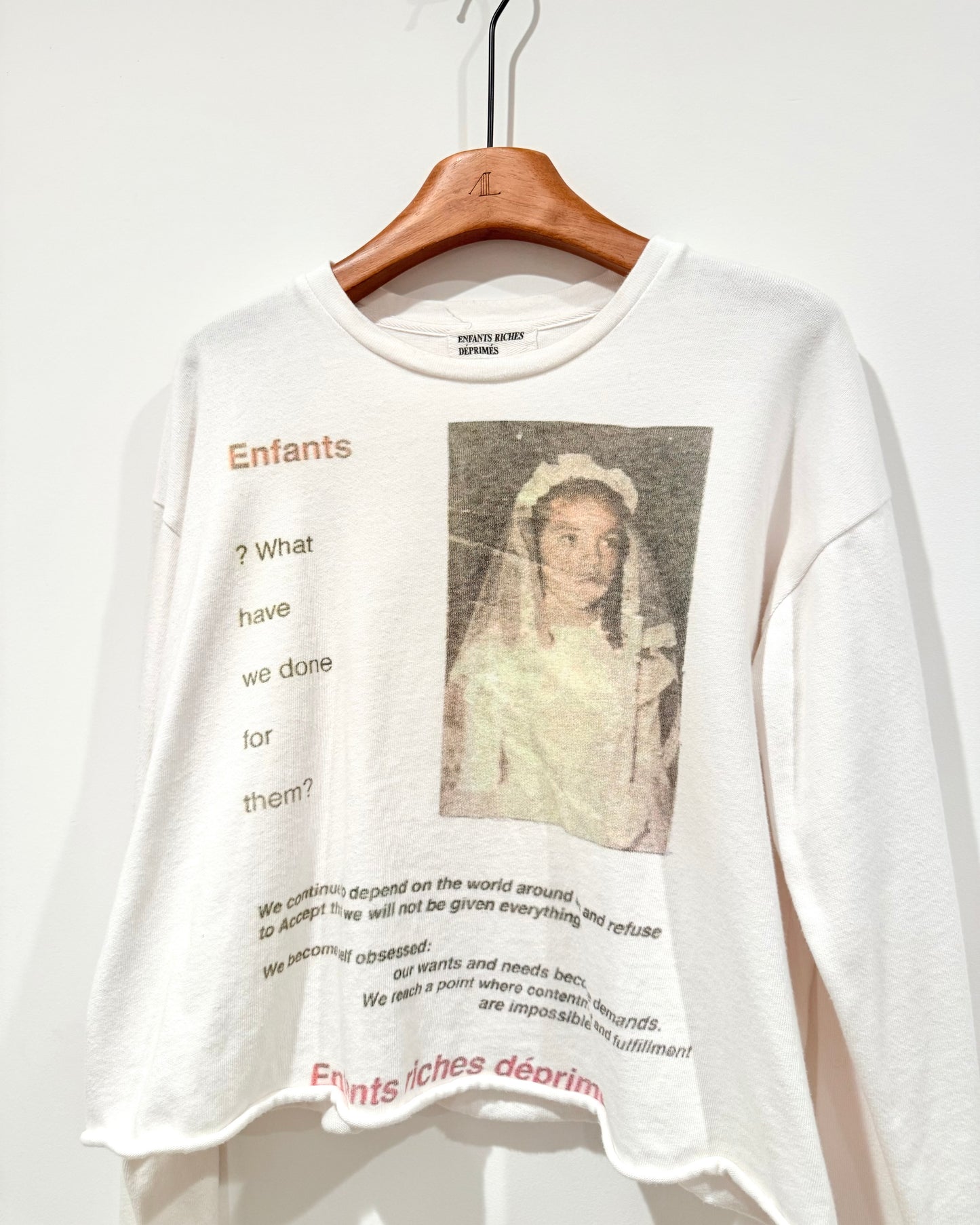 Enfants Riches Deprimes What have we done for them Long sleeves