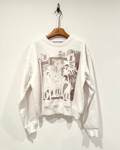 Enfants Riches Deprimes Necked Womens Crewneck Sweatshirt