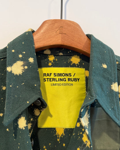 Raf Simons x Sterling Ruby Aw2014 paint splatter Jacket