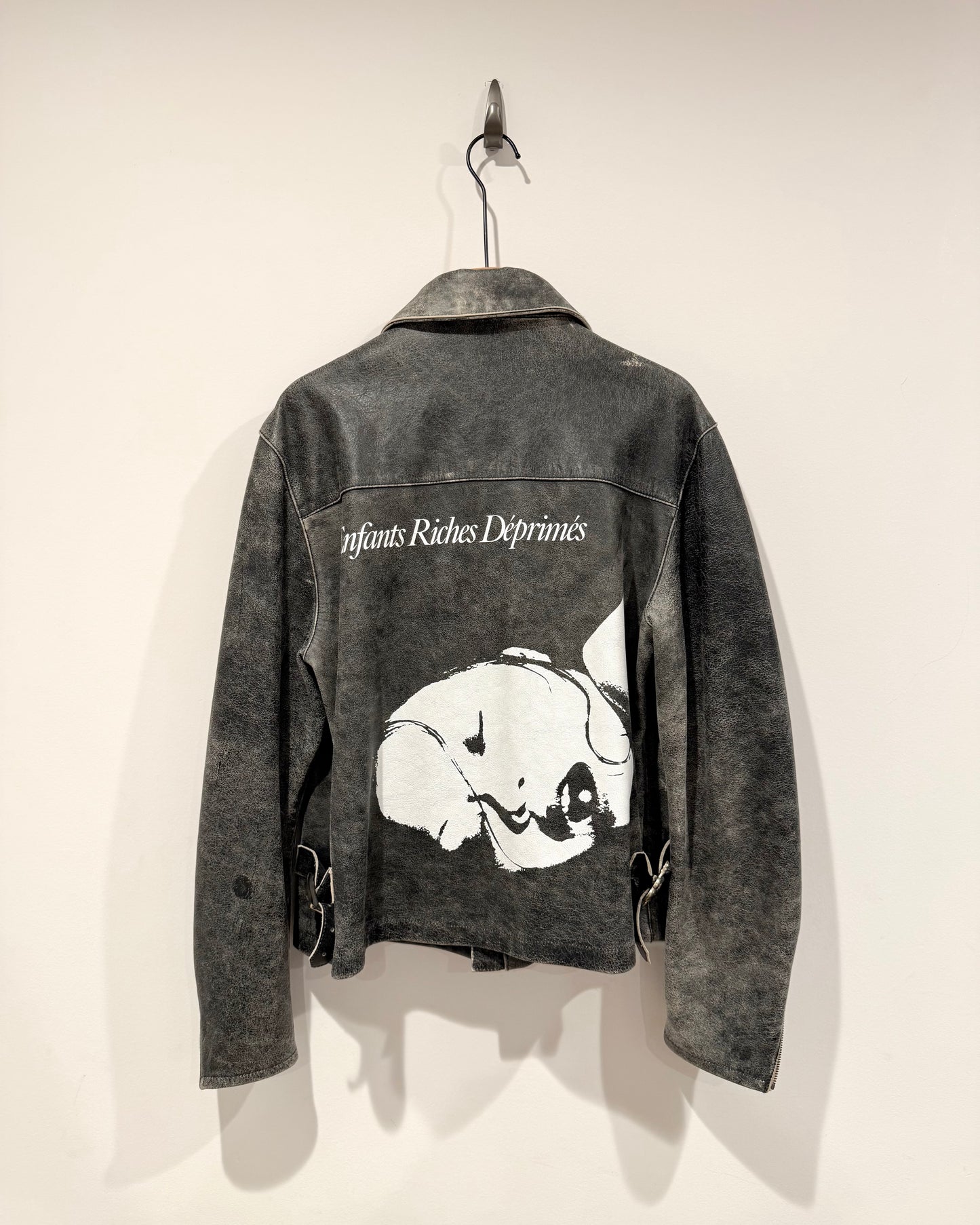 Enfants Riches Deprimes Sleep Sounds Leather Jacket