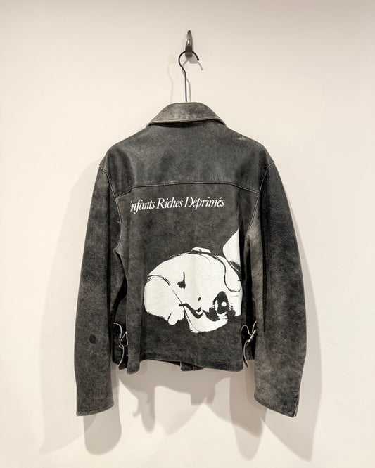 Enfants Riches Deprimes Sleep Sounds Leather Jacket