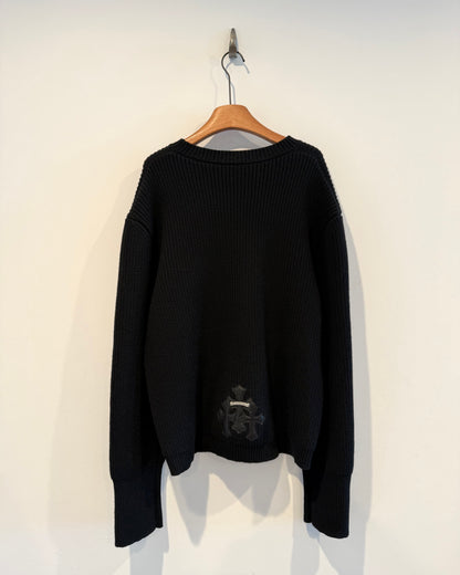 Chrome Hearts Triple Cross Patched Swater