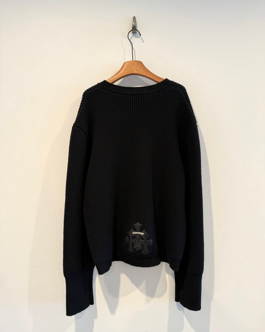 Chrome Hearts Triple Cross Patched Swater