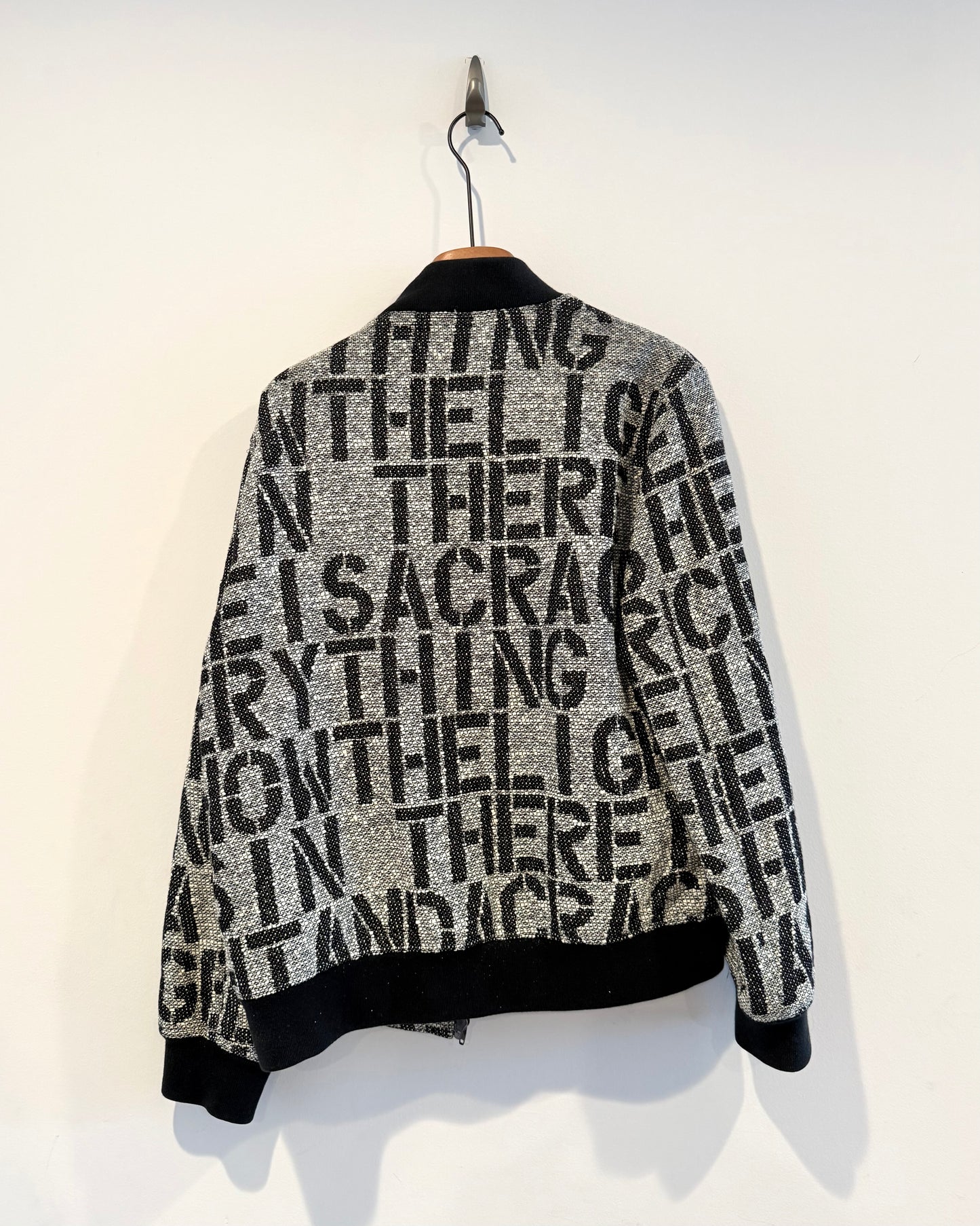 Raf simons Ss2009 Christopher wool Ma-1 Bomber