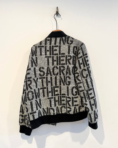Raf simons Ss2009 Christopher wool Ma-1 Bomber