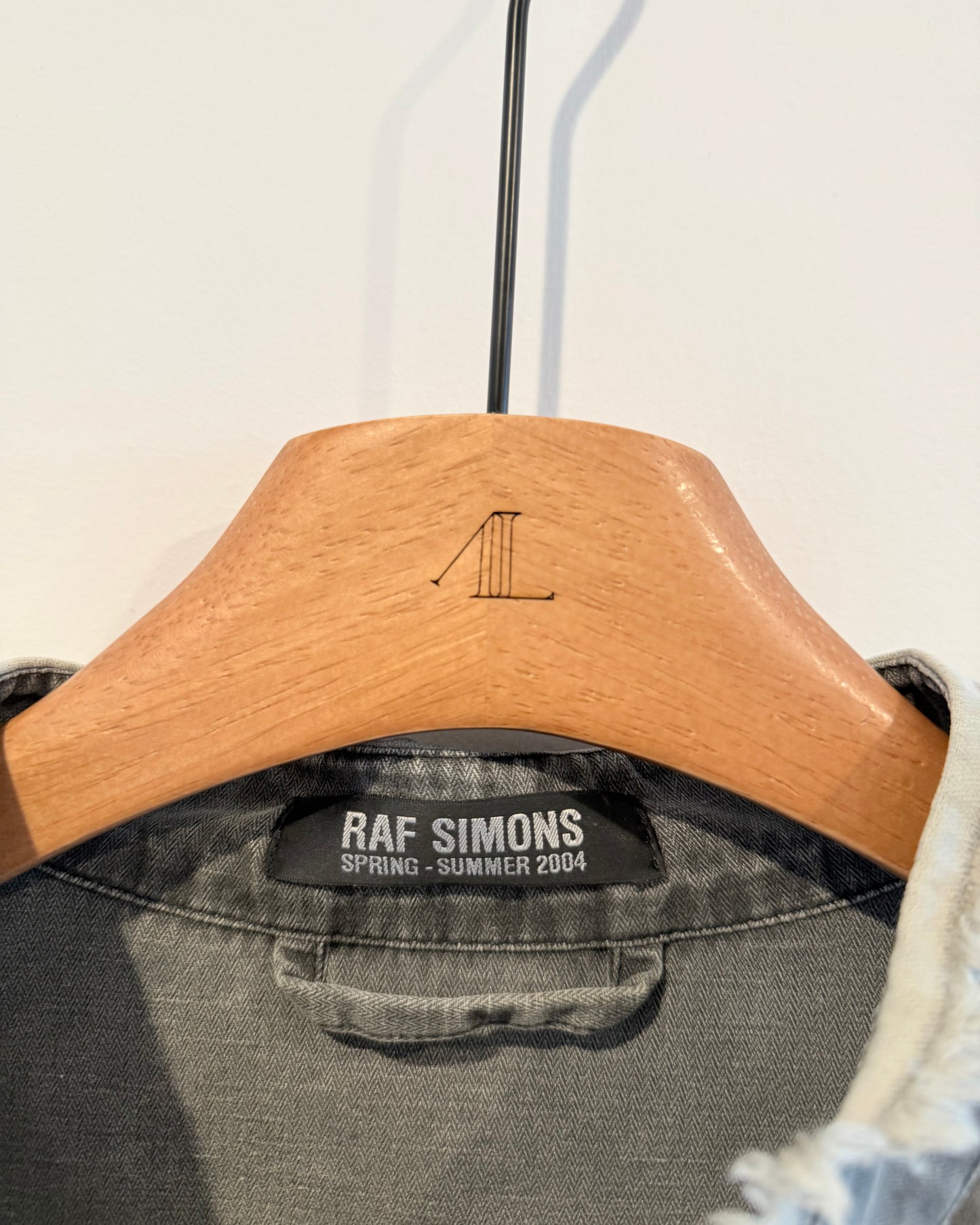 Raf Simons Ss2004 “Siddhartha Returned”Denim Jacket
